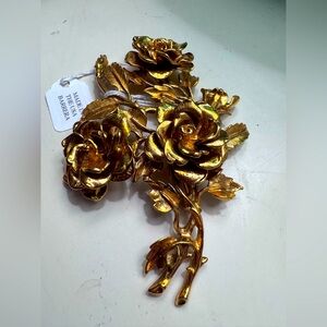 Brand new with tags floral brooch from Neiman Marcus